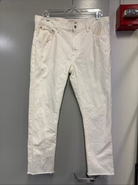 Club Monaco Off-White Cotton jeans